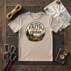 Walking By Faith, Limping By Friday T-Shirt