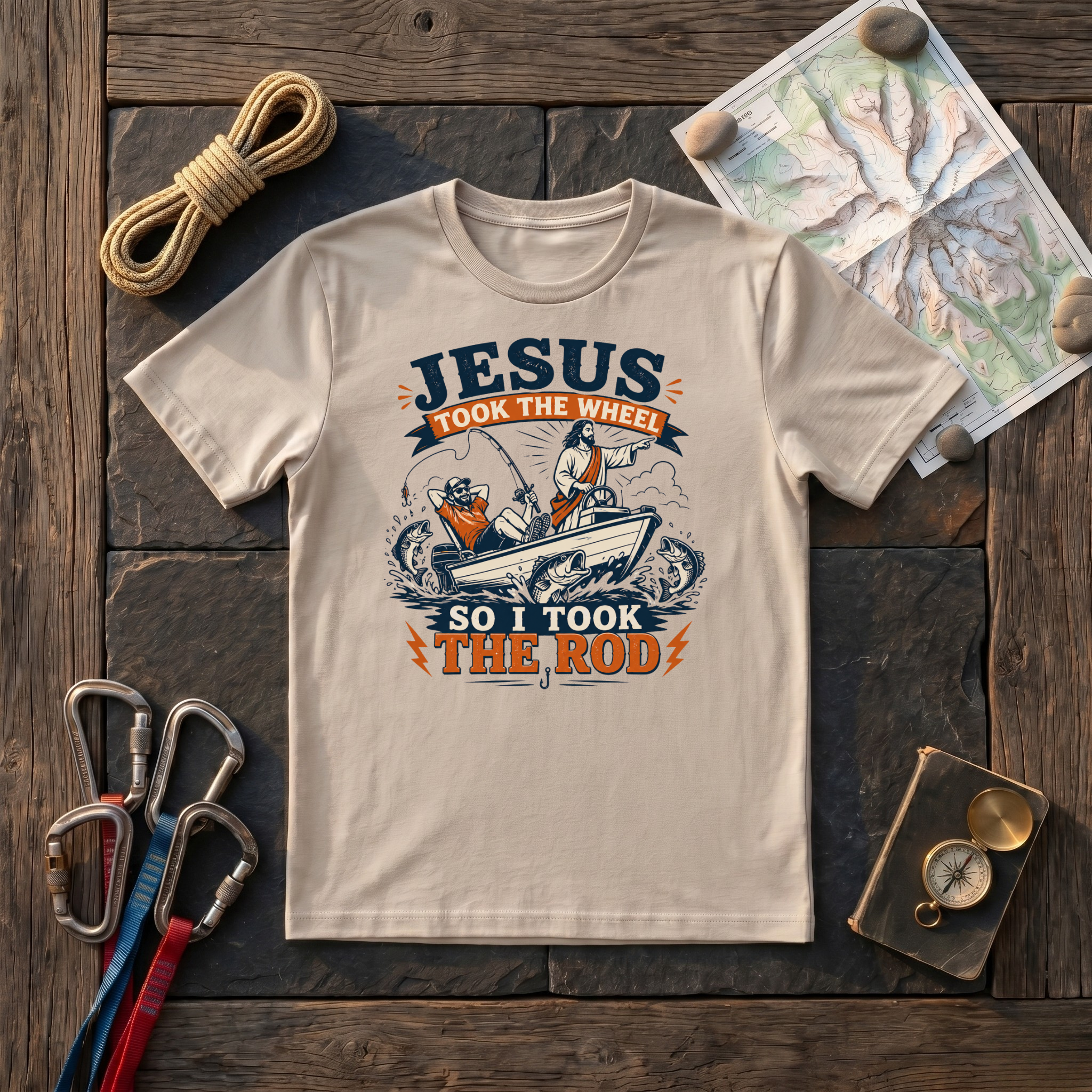 Jesus Took The Wheel T-Shirt