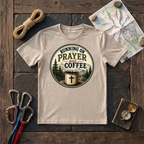 Running On Prayer And Coffee T-Shirt