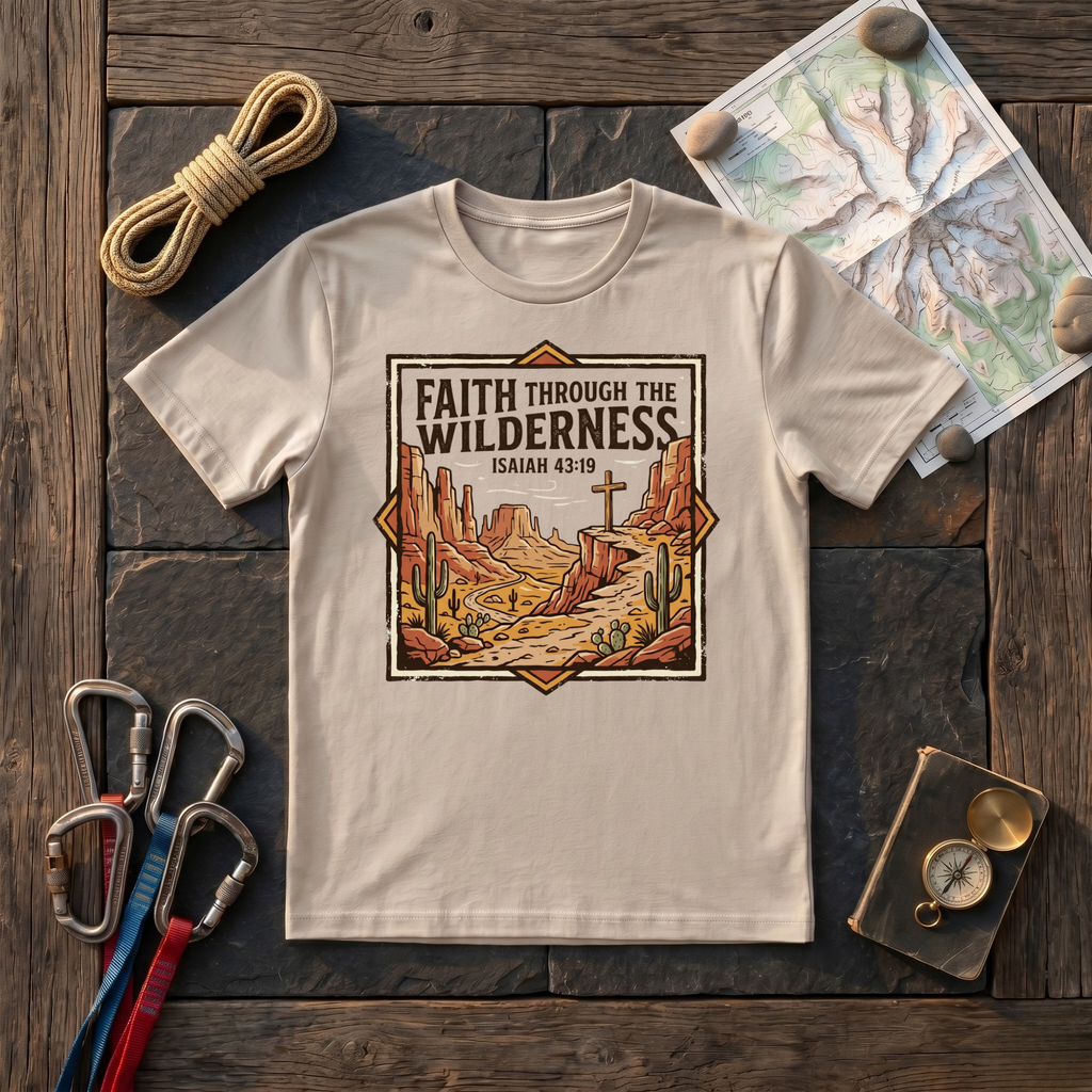 Faith Through The Wilderness Isaiah 43:19 T-Shirt
