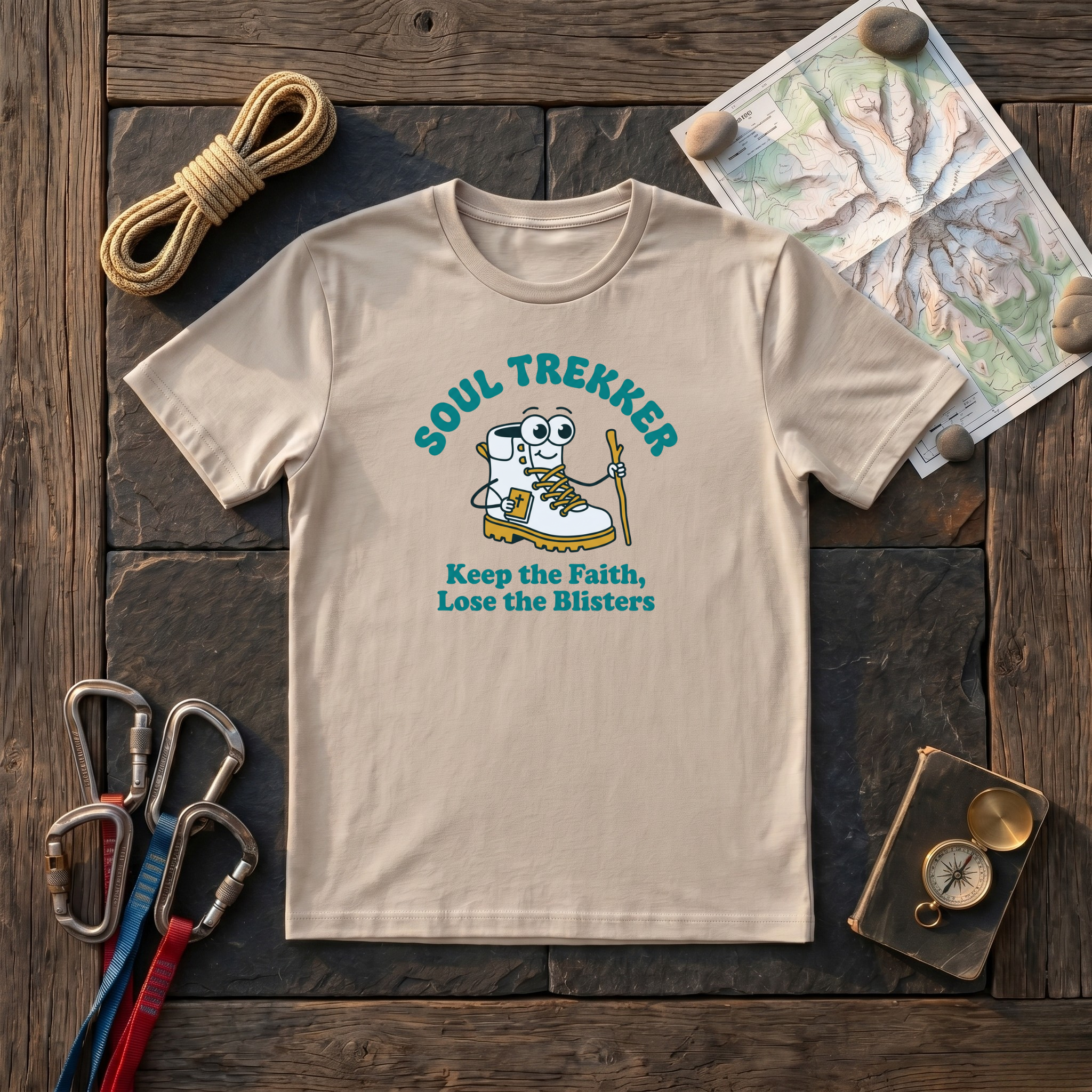 Soul Trekker Keep - The Faith, Lose The Blisters T-Shirt