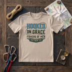 Hooked On Grace, Fishers Of Men Matthew 4:19 T-Shirt