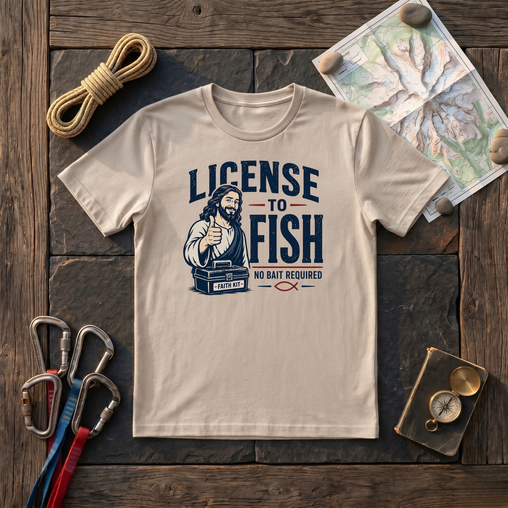 License To Fish T-Shirt