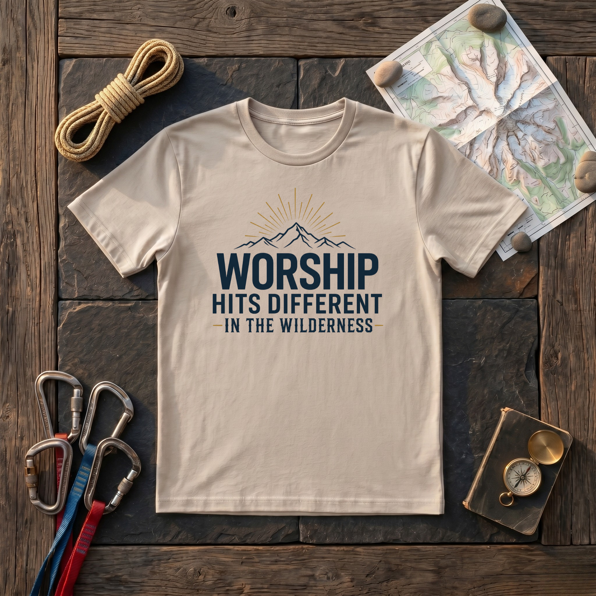 Worship Hits Different In The Wilderness T-Shirt