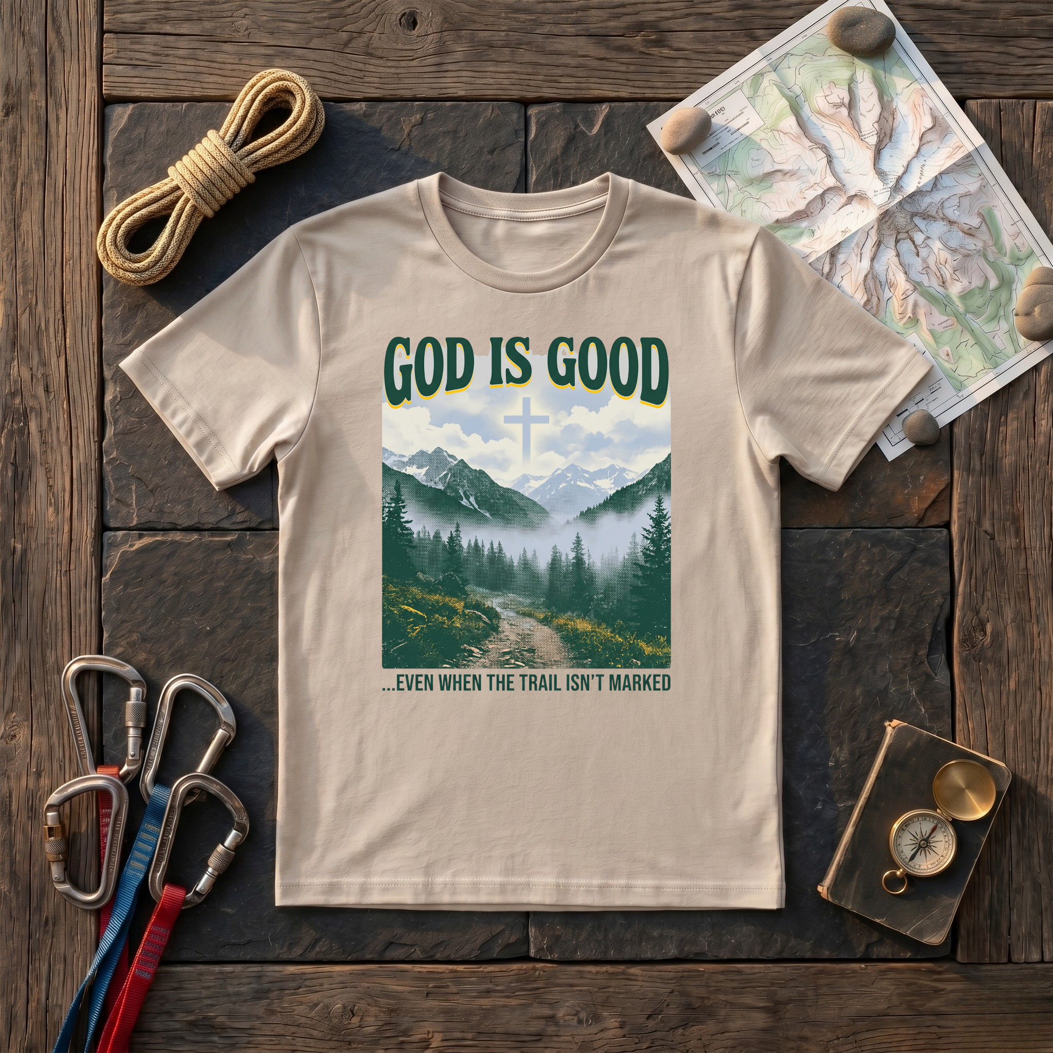 God Is Good Even When the Trail Isn't Marked T-Shirt