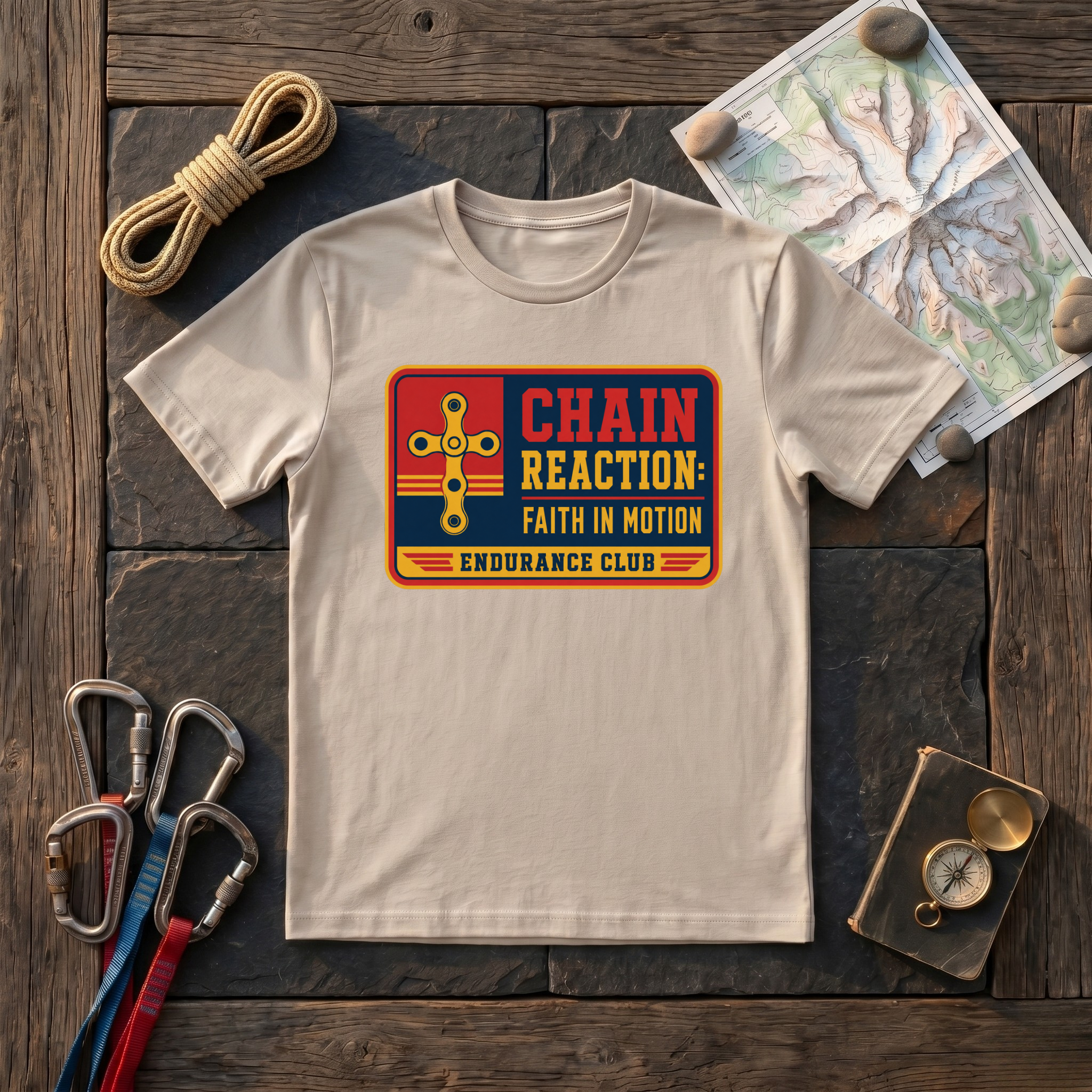 Chain Reaction: Faith in Motion T-Shirt
