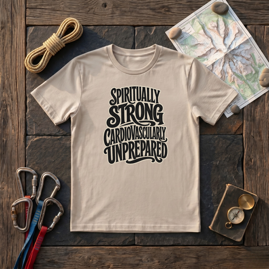 Spiritually Strong, Cardiovascularly Unprepared T-Shirt