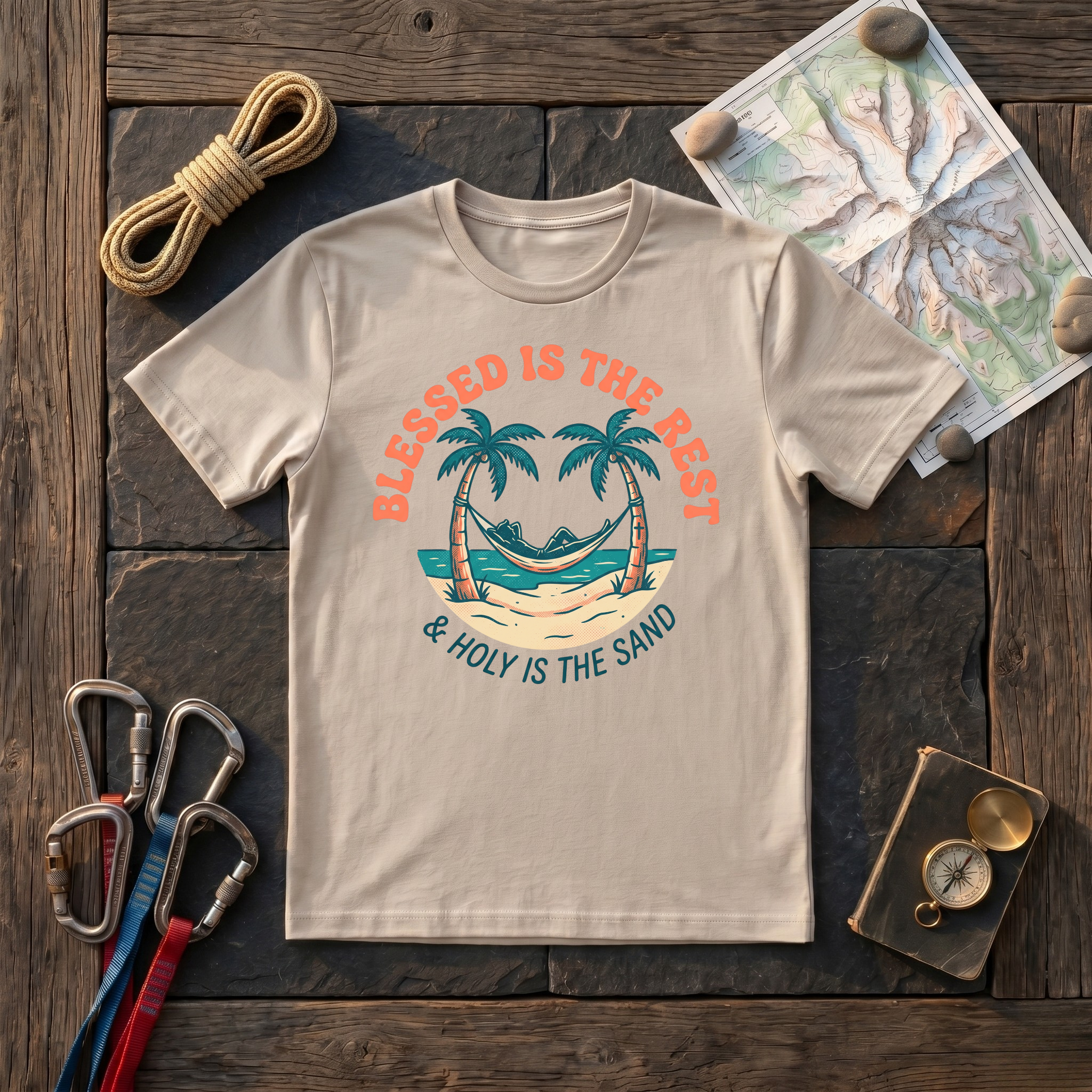 Blessed is the Rest & Holy is the Sand T-Shirt