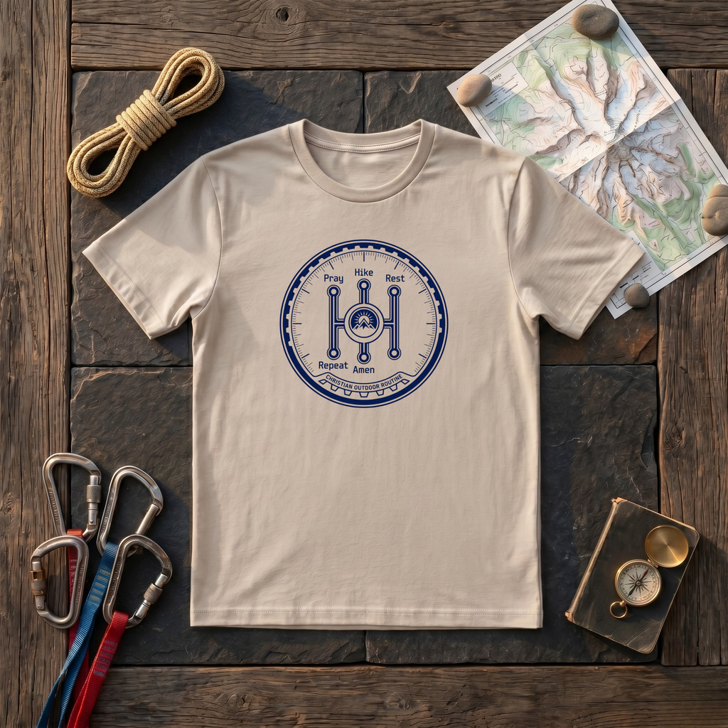Pray Hike Rest Repeat Amen T-Shirt