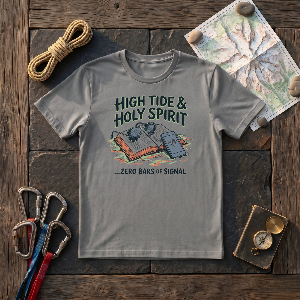 High Tide & Holy Spirit, Zero Bars Of Signal T-Shirt