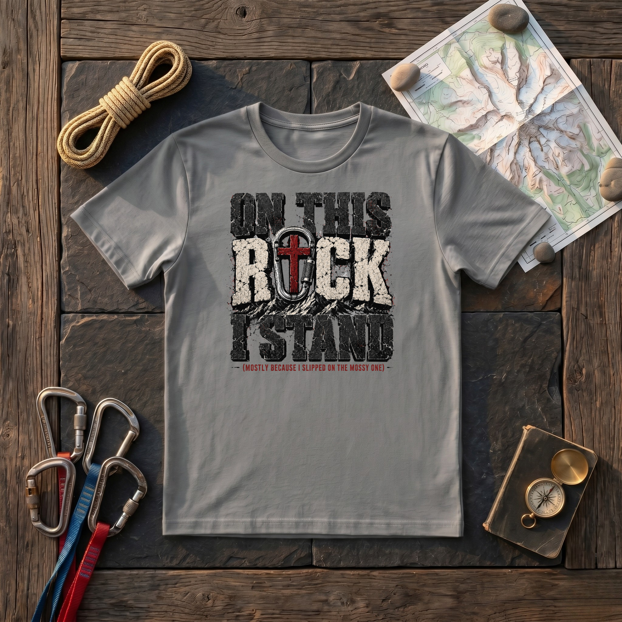 On This Rock I Stand T-Shirt
