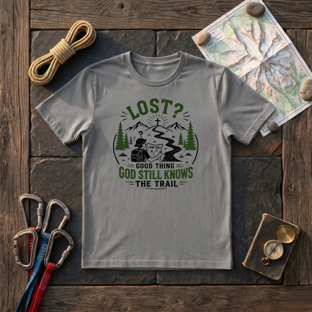 Lost? Good Thing God Still Knows The Trail T-Shirt