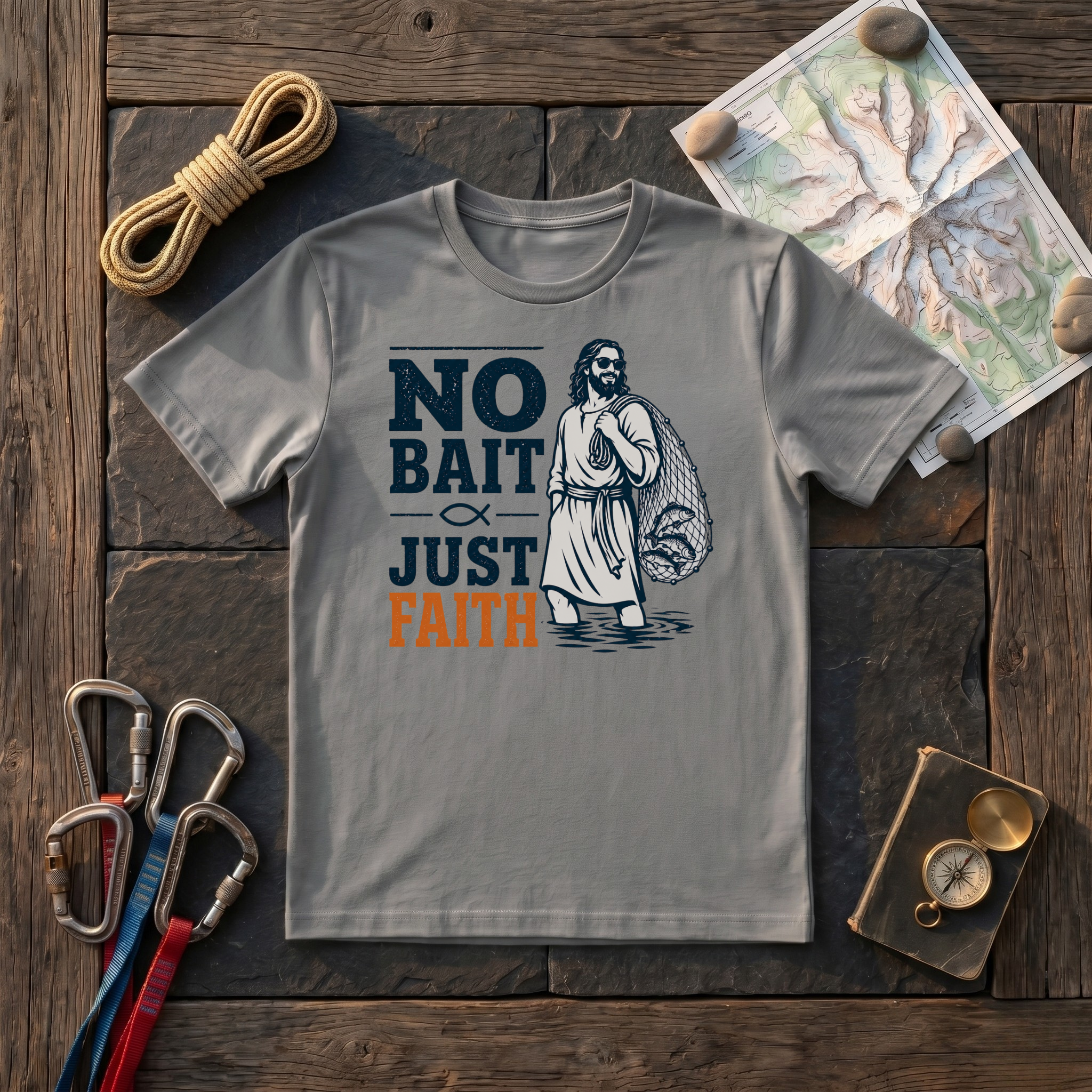 No Bait Just Faith T-Shirt