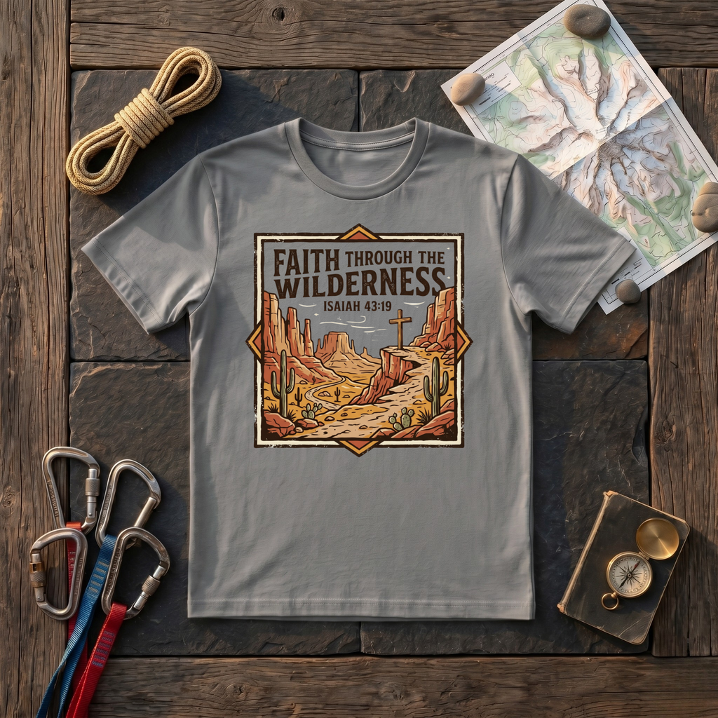 Faith Through The Wilderness Isaiah 43:19 T-Shirt