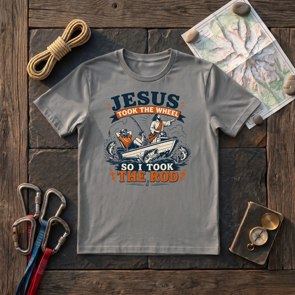 Jesus Took The Wheel T-Shirt