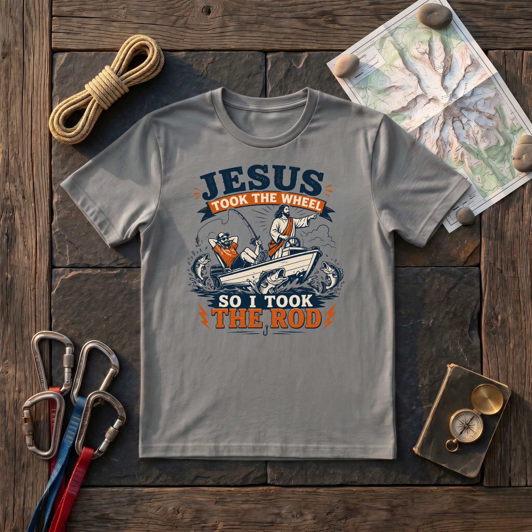 Jesus Took The Wheel T-Shirt