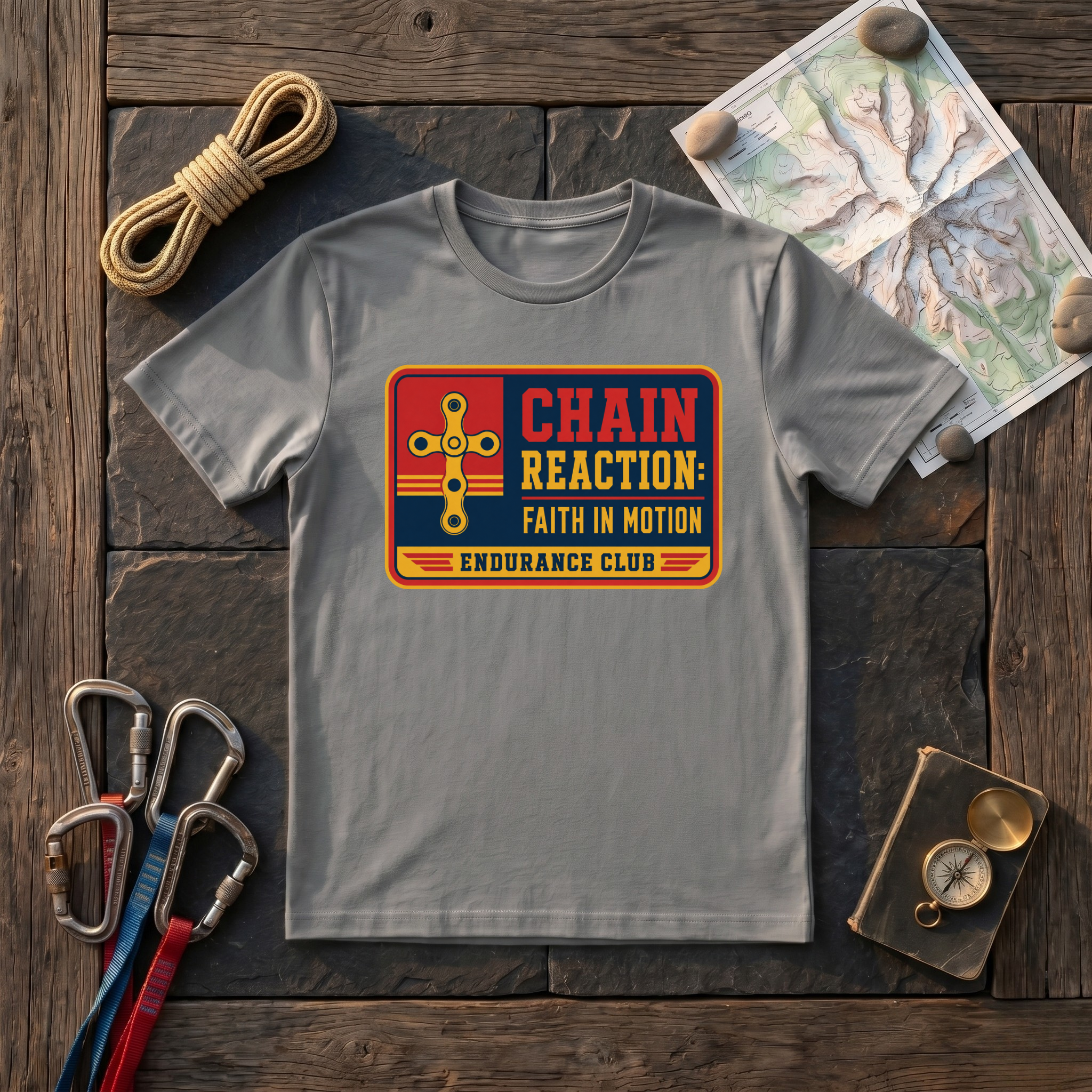 Chain Reaction: Faith in Motion T-Shirt