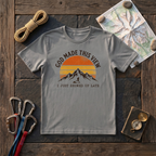 God Made This View I Just Showed Up Late T-Shirt