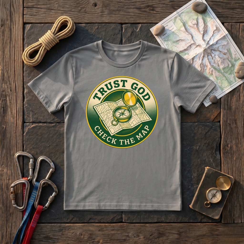 Trust God Check The Map T-Shirt