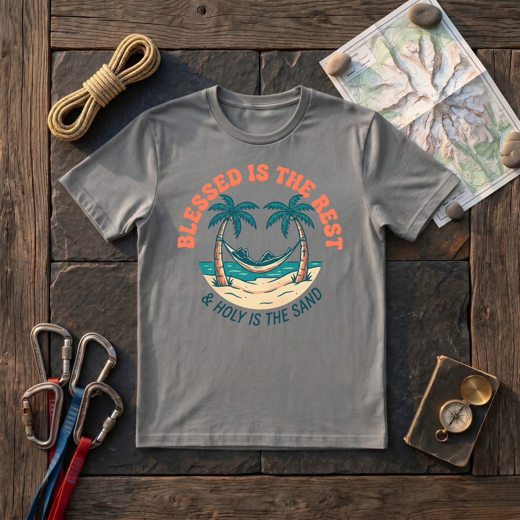 Blessed is the Rest & Holy is the Sand T-Shirt