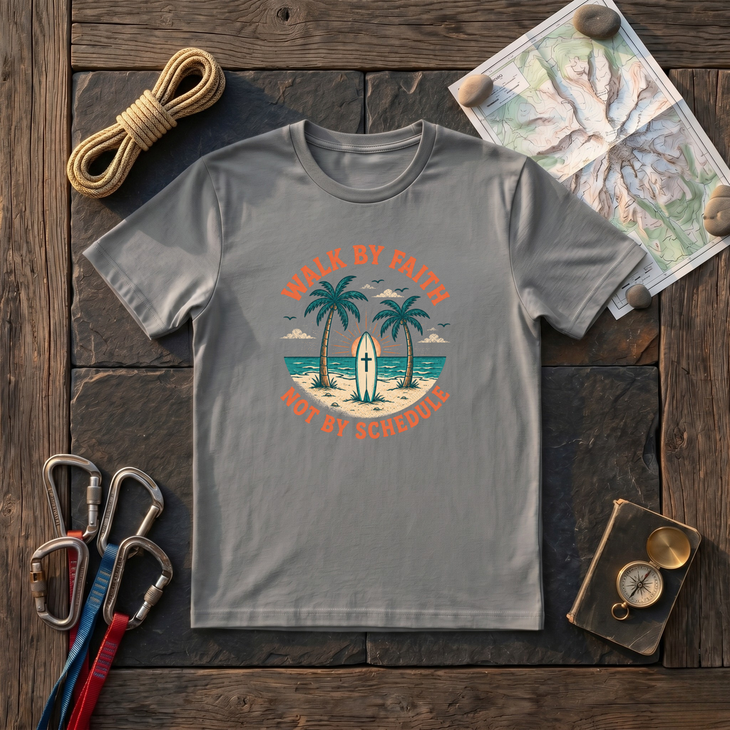 Walk By Faith Not By Schedule T-Shirt