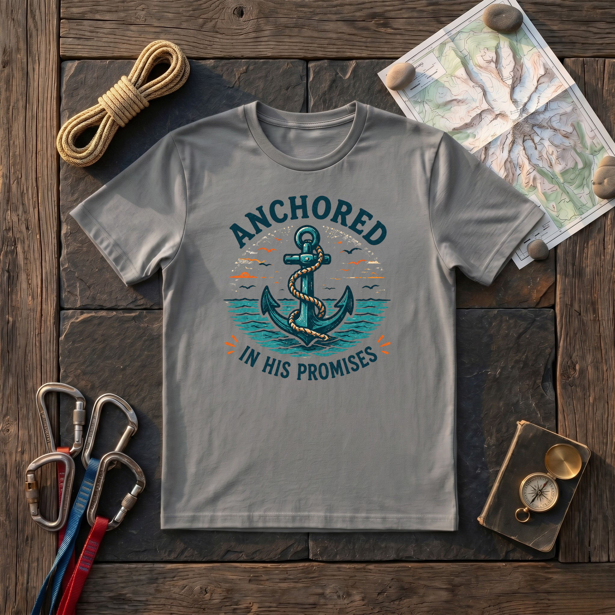Anchored In His Promises T-Shirt