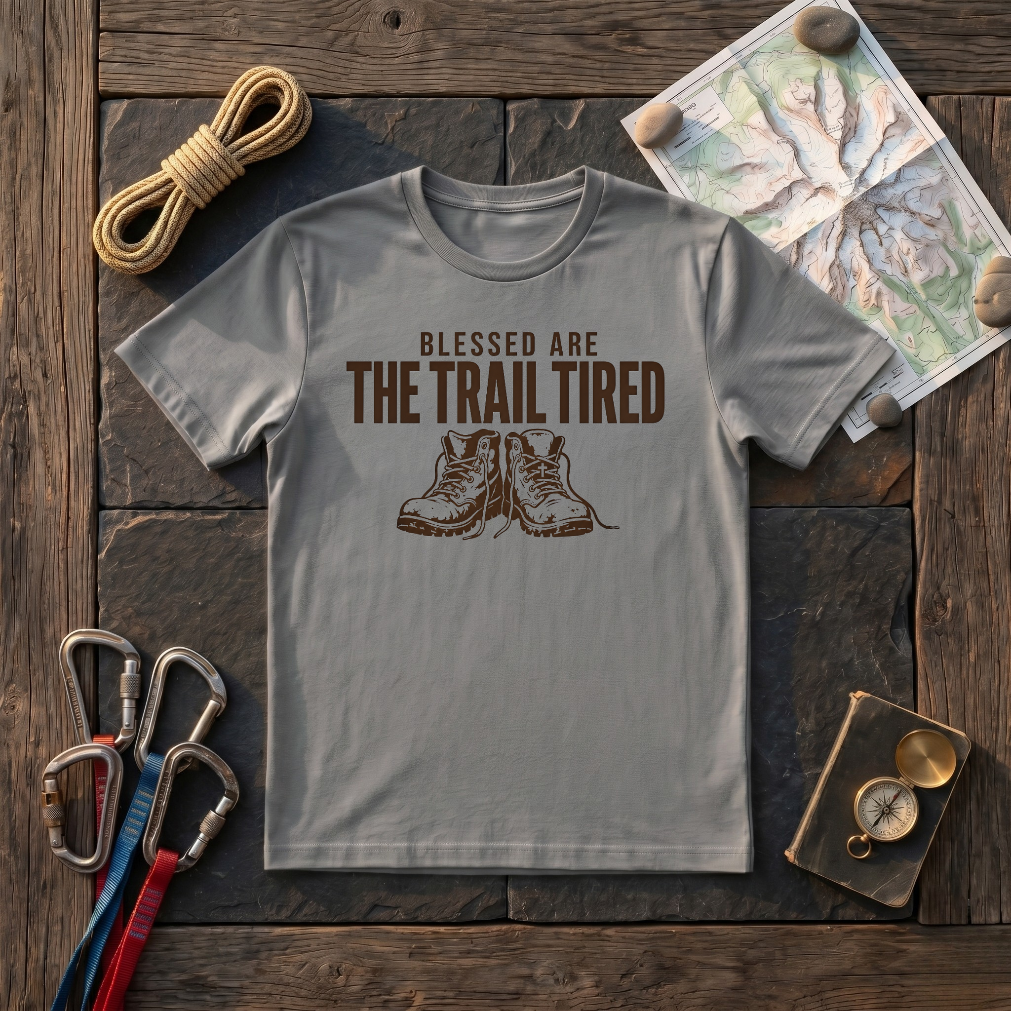 Blessed Are The Trail Tired T-Shirt