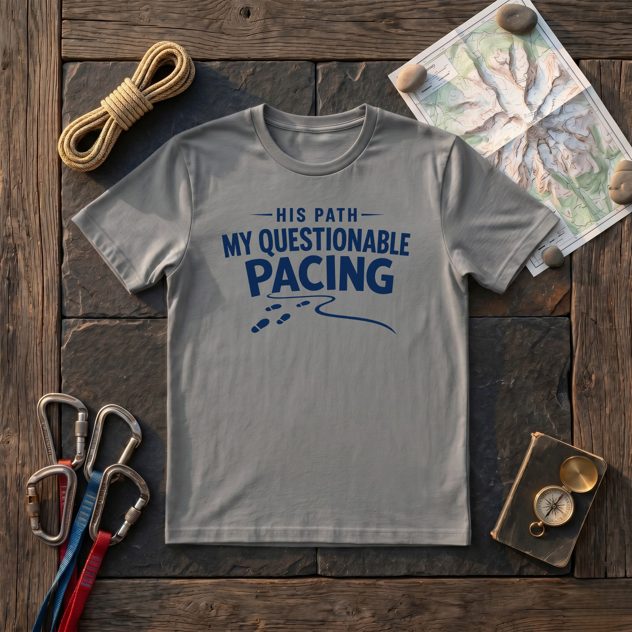 His Path My Questionable Pacing T-Shirt