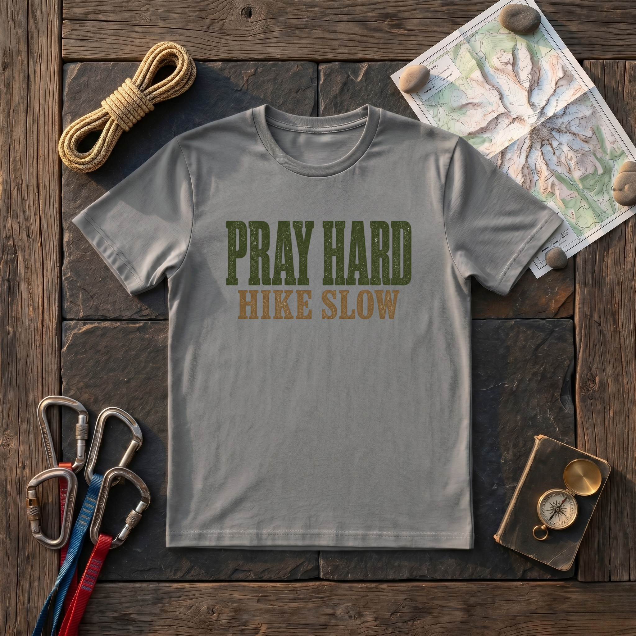 Pray Hard, Hike Slow T-Shirt