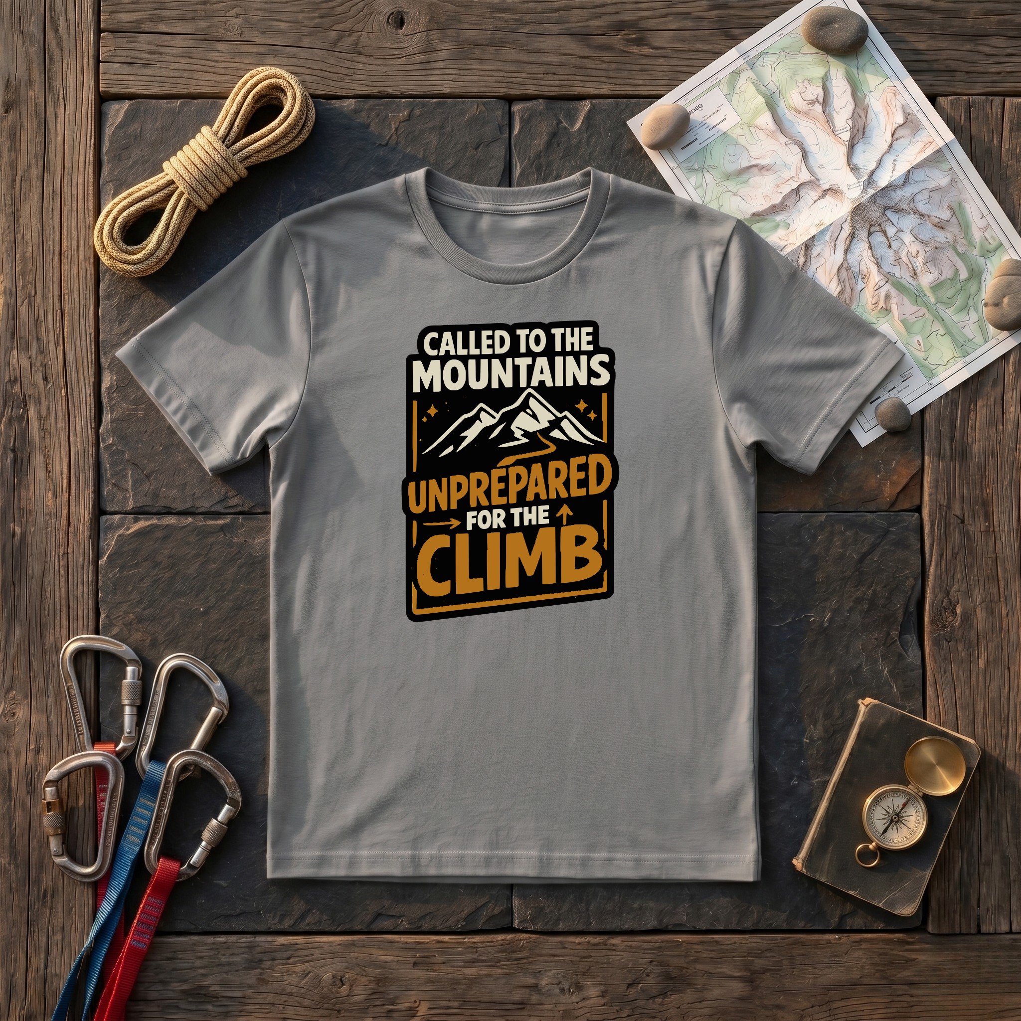 Called To The Mountains, Unprepared For The Climb T-Shirt