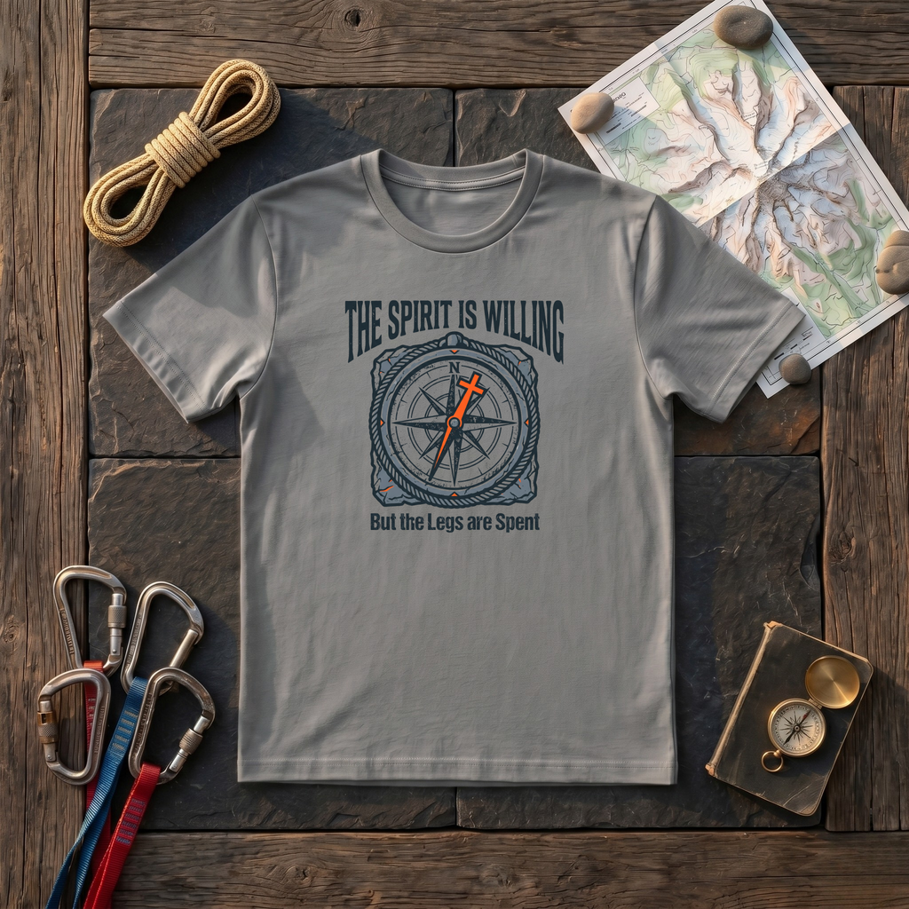 The Spirit Is Willing But The Legs Are Spent T-Shirt