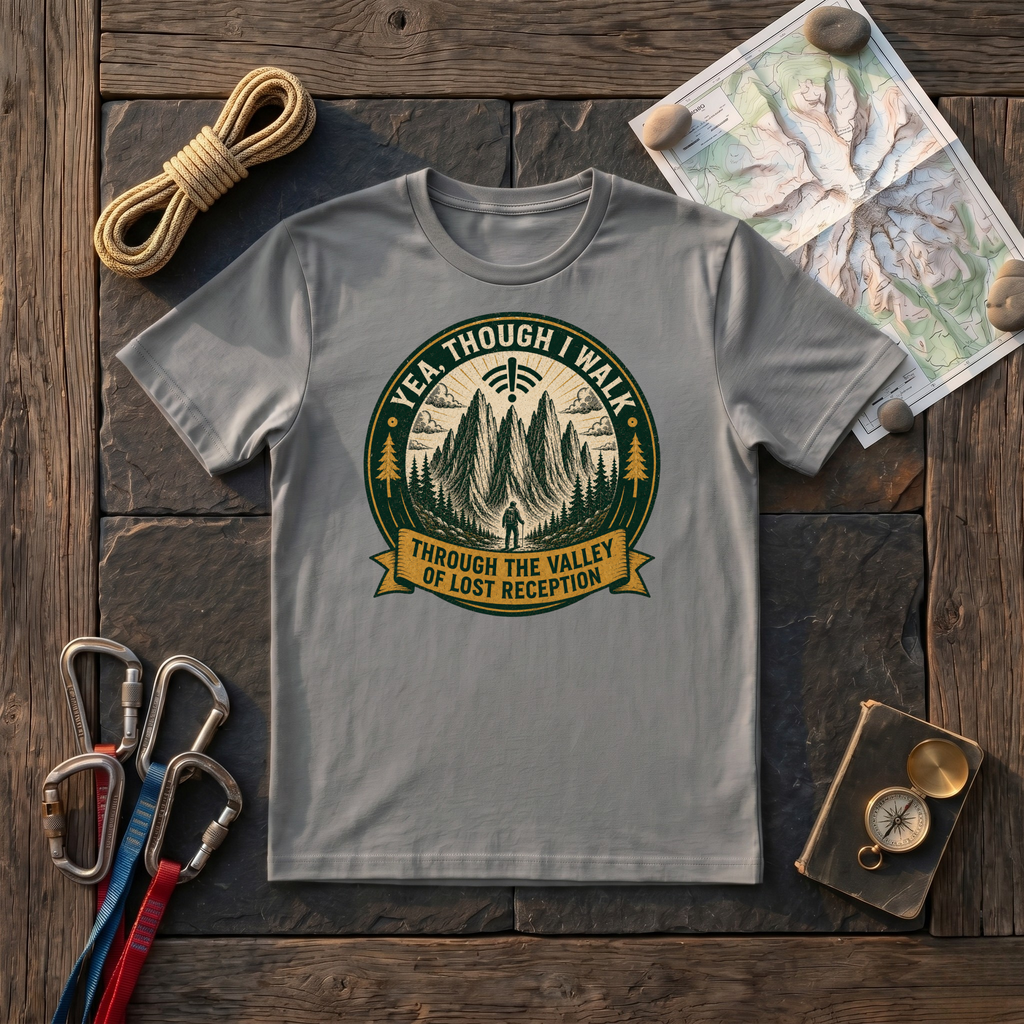 Yea, Though I Walk Through The Valley Of Lost Reception T-Shirt