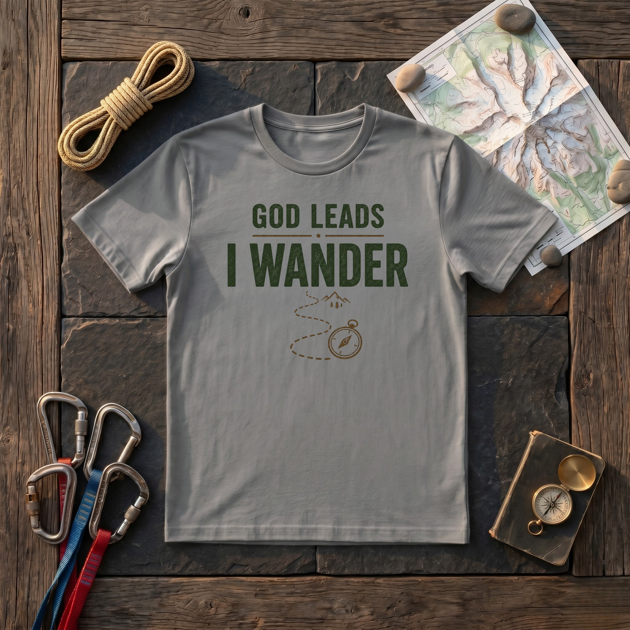 God Leads, I Wander T-Shirt