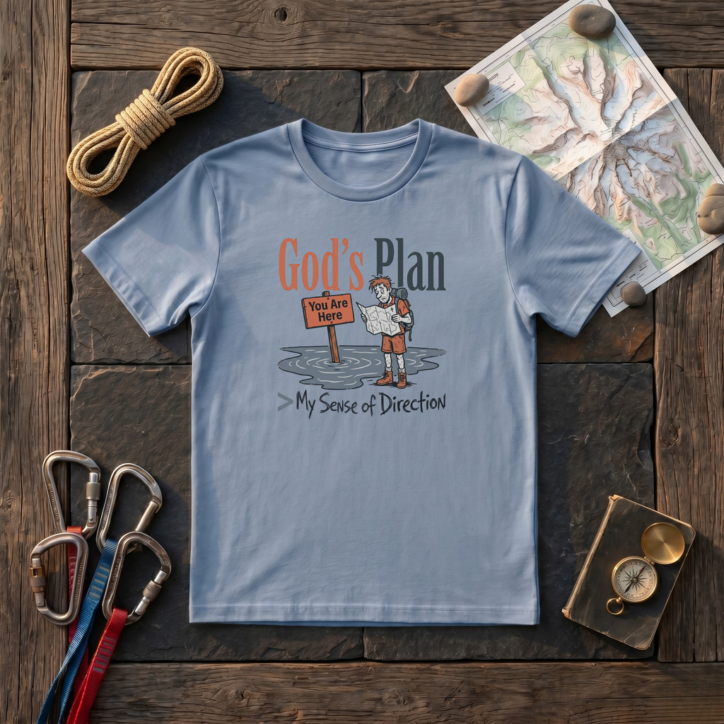 God's Plan > My Sense of Direction T-Shirt