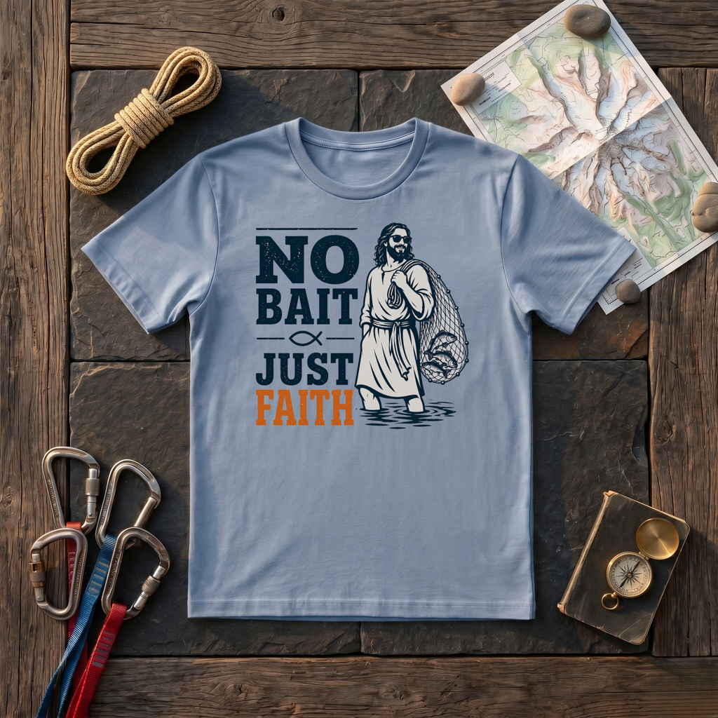 No Bait Just Faith T-Shirt