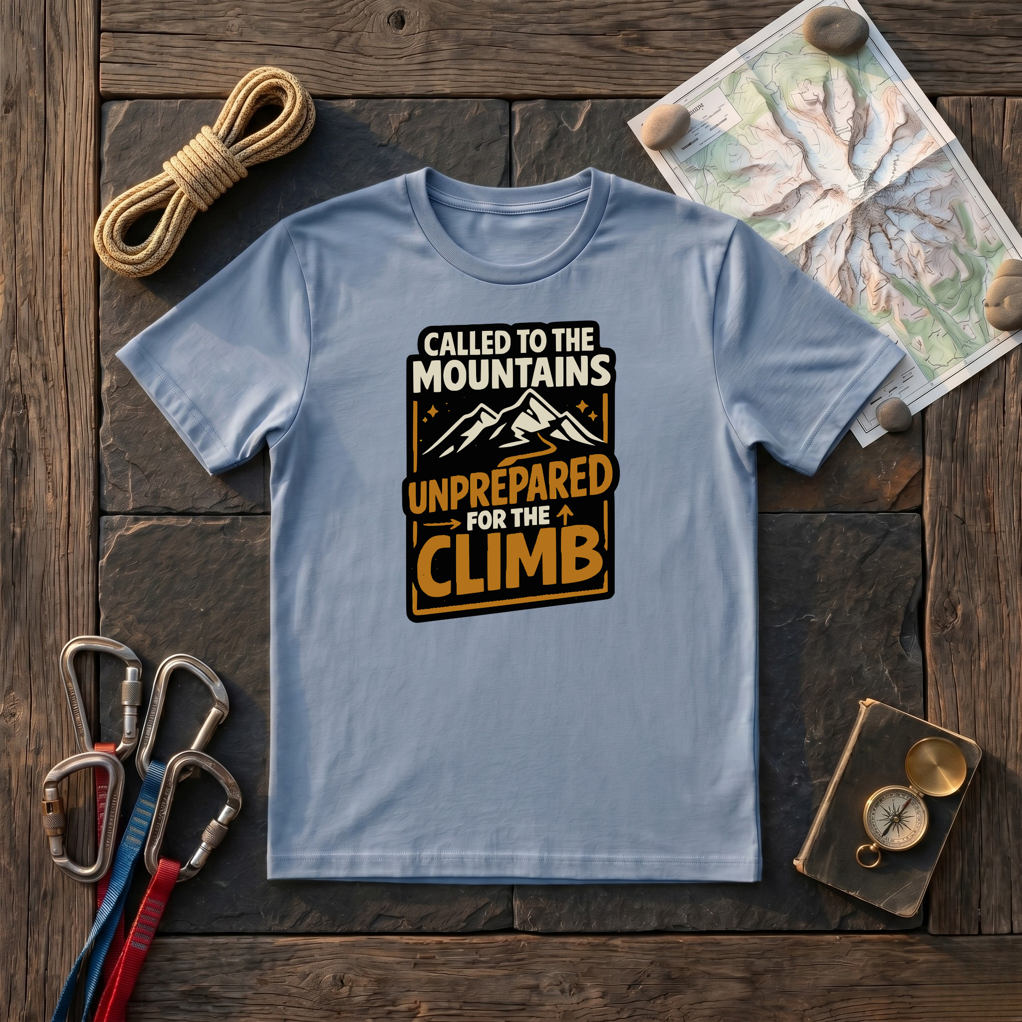 Called To The Mountains, Unprepared For The Climb T-Shirt