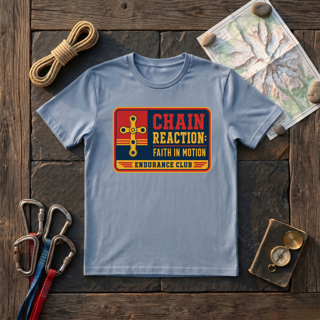Chain Reaction: Faith in Motion T-Shirt