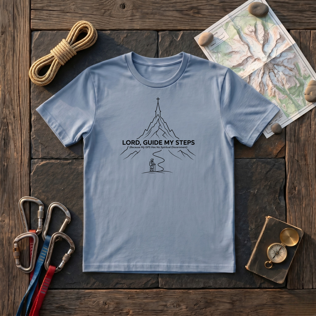 Lord, Guide My Steps, My GPS Has No Spiritual Discernment T-Shirt