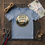Running On Grace And Low Battery T-Shirt