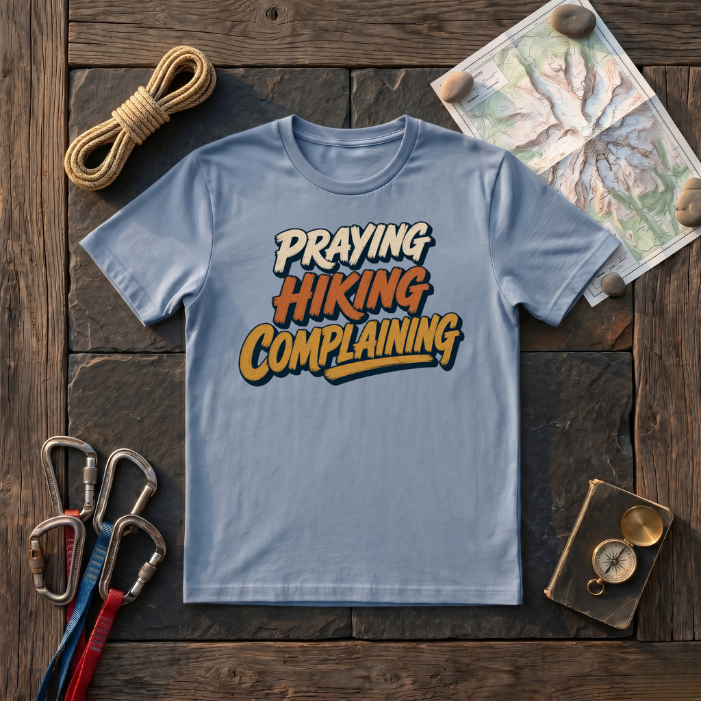 Praying, Hiking, Complaining T-Shirt