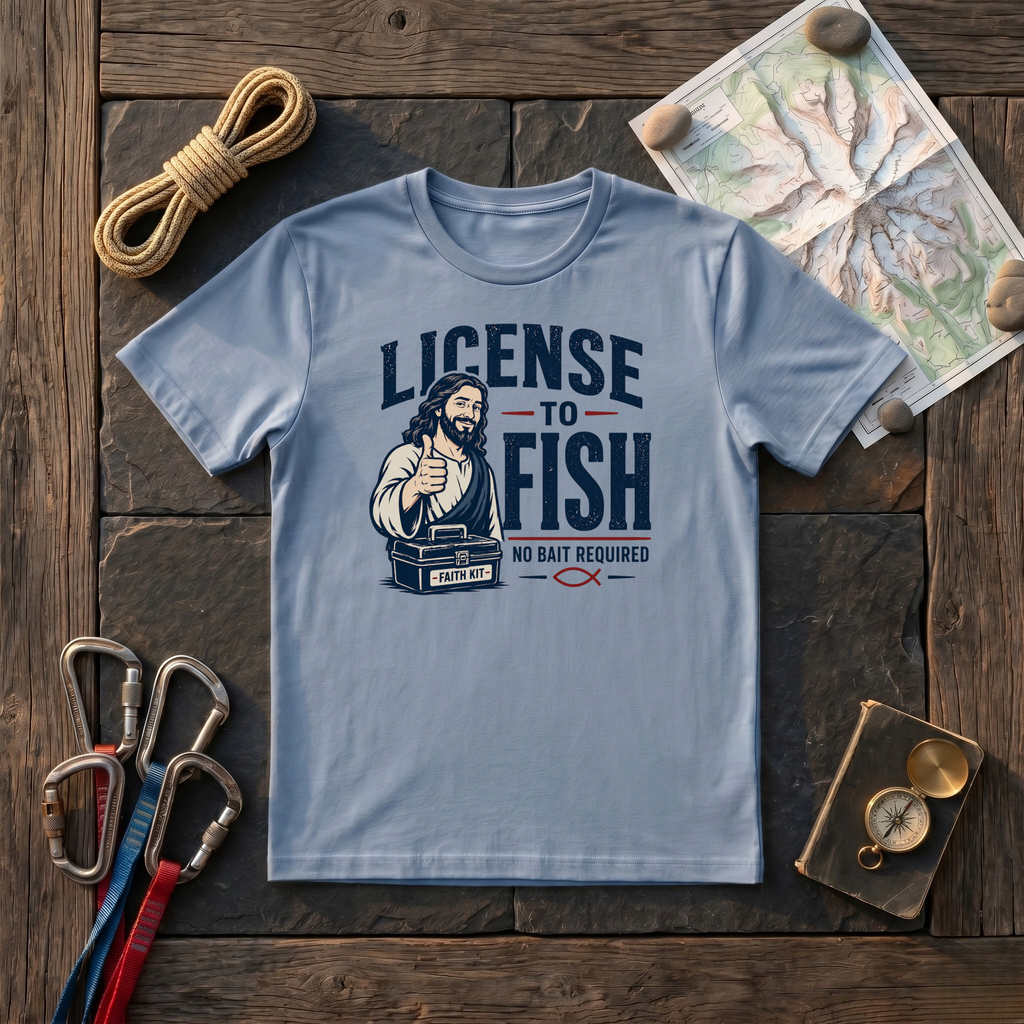 License To Fish T-Shirt