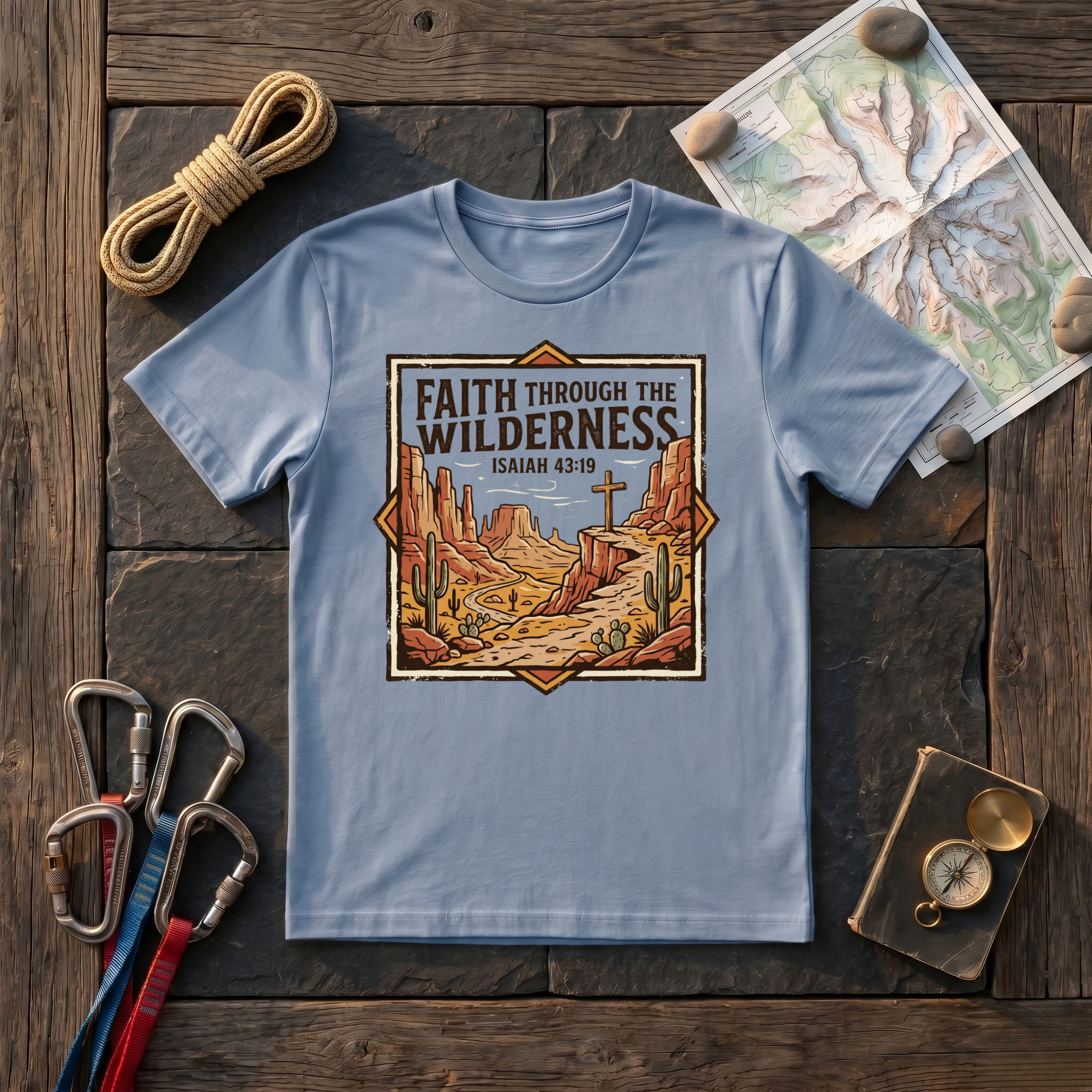 Faith Through The Wilderness Isaiah 43:19 T-Shirt