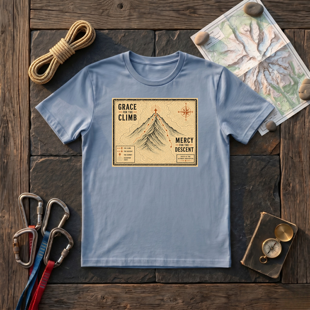 Grace For the Climb, Mercy For the Descent T-Shirt