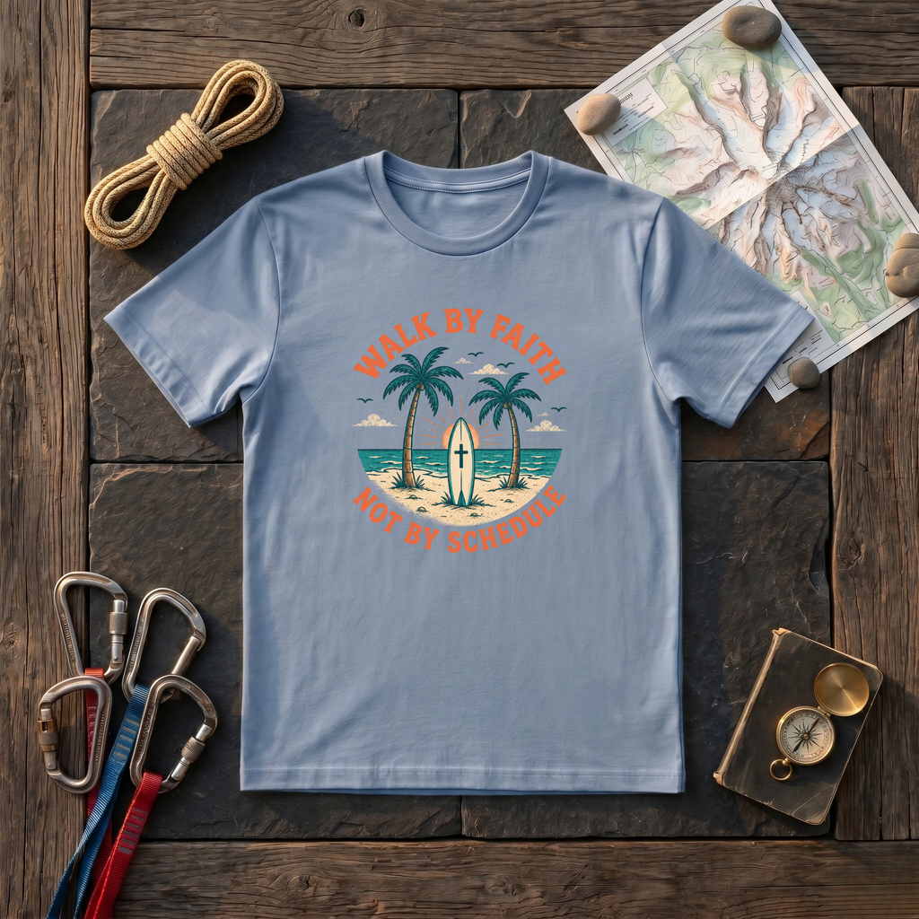 Walk By Faith Not By Schedule T-Shirt