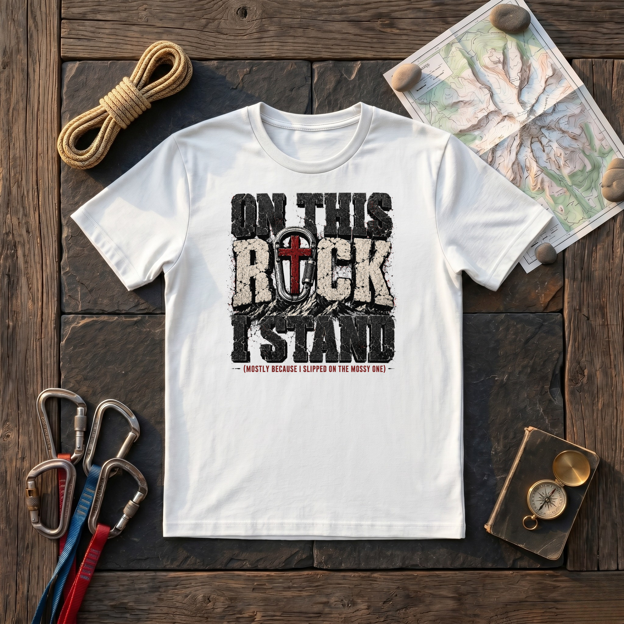 On This Rock I Stand T-Shirt