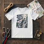 Jesus Take The Handlebars T-Shirt