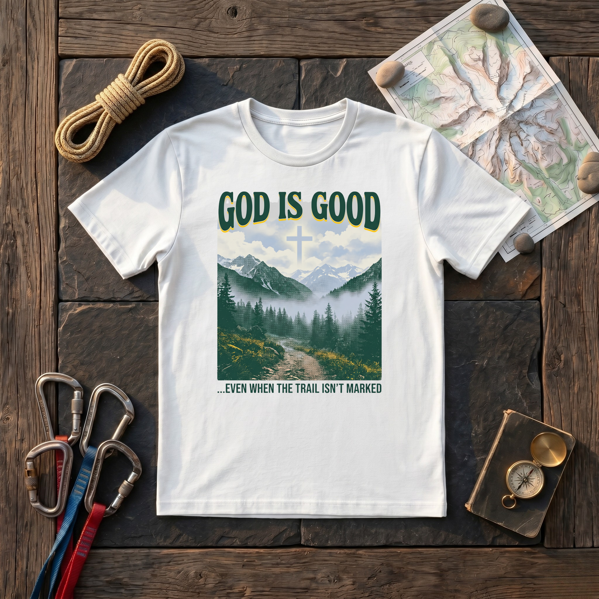 God Is Good Even When the Trail Isn't Marked T-Shirt