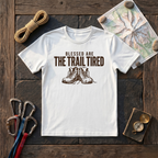 Blessed Are The Trail Tired T-Shirt