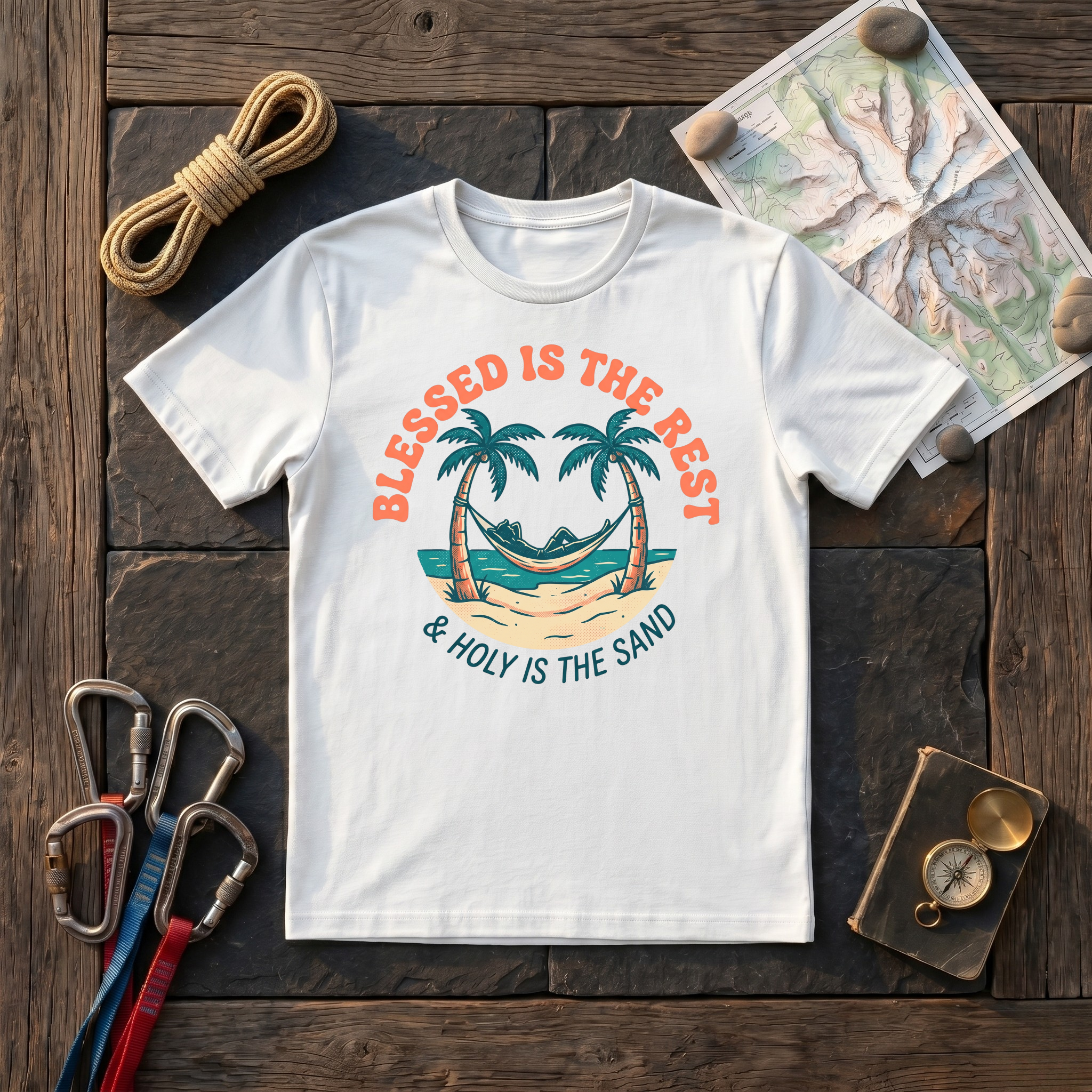 Blessed is the Rest & Holy is the Sand T-Shirt