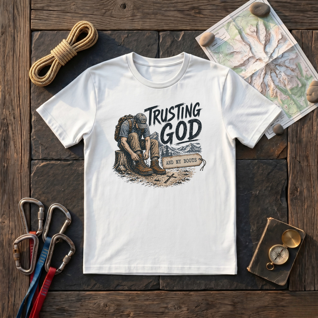 Trusting God And My Boots T-Shirt